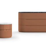 2 Drawer Globo Bedside Table