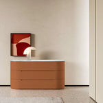 2 Drawer Globo Bedside Table