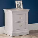 Winston Pale Grey Bedside Cabinet