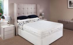 Hampton Coil Sprung Double Divan Bed (Medium and Firm support)