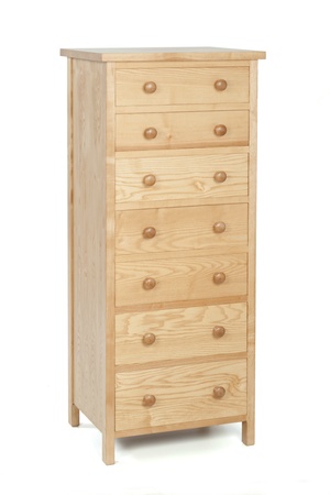 Cotswold Caners 7 Drawer Tallboy Chest 