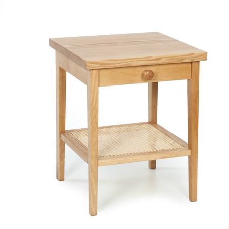 Cotswold Caners Wooden Bedside Table
