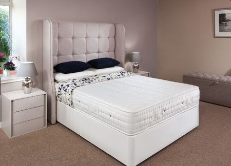 Hampton Reflex Ever Firm King Size Divan Bed (Firm) 152cm wide