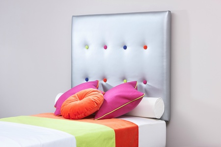 Madison Buttoned upholstered single headboard - colour choice