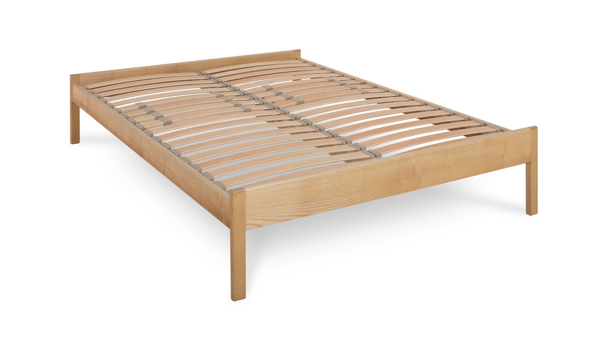 Solid Hardwood Slatted Bed Base, Slatted Bed Frame King