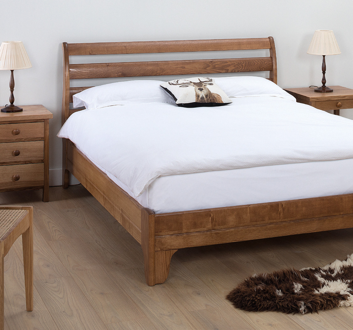 Modern Slatted Bed 6 Shades, Winchester Bed Frame